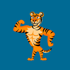 The Merry Tiger, athletic