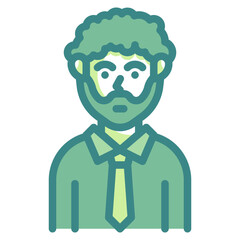 african blue line icon