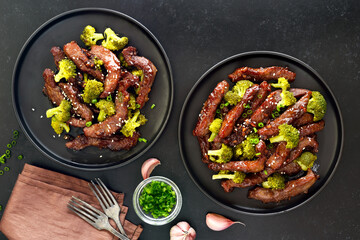 Easy beef and broccoli stir fry
