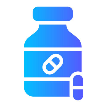 Pills vit gradient icon