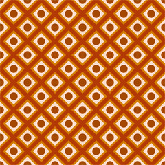The simple geometric seamless pattern design.