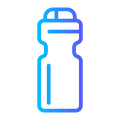 Water Bottle gradient icon