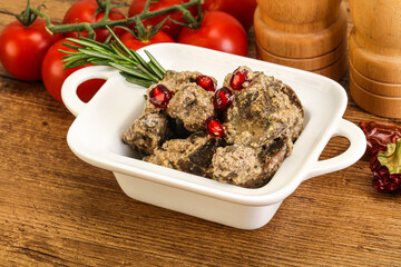 Chicken Liver with cream sauce