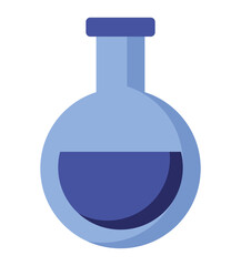 chemical bottle illustration