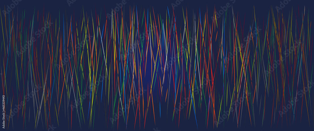 Poster abstract art geometric color lines. decorative pattern background.