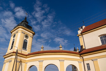 Obraz premium Jesień w zabytkowym Tykocinie, Podlasie, Polska