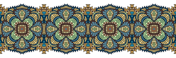 Vector abstract decorative ethnic ornamental illustration