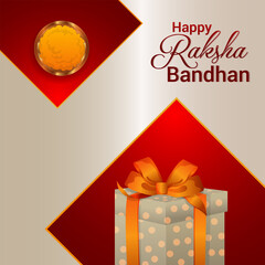 Happy raksha bandhan invitation background