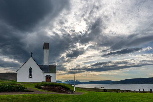 Church in Hvalfjordur (meaning the whale fjord) near Akranes in the West of Iceland