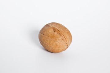 Walnut on a white background.
