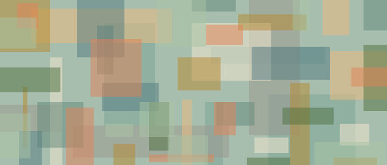 Colored bright background of geometric shapes, retro style. Modern design for cover or web splash, trending background with stripes.