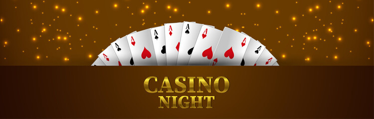 Casino gambling game with roulette wheel and playing cards