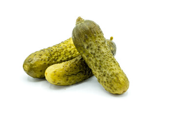 Gherkin isolated on white background