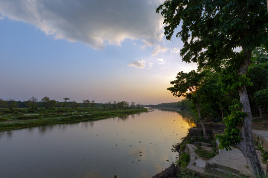 City of Sauraha, Chitwan National Park, Nepal