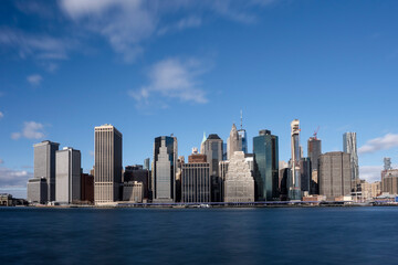 Fototapeta na wymiar Manhattan skyline in new york