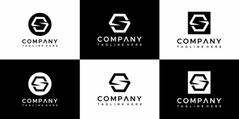 Letter CS logo design