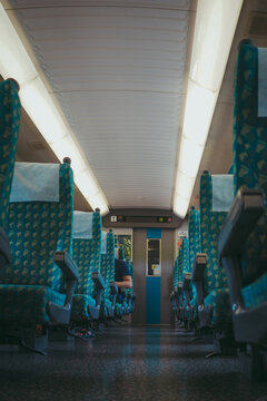 Interior Of Bullet Train