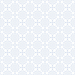 Abstract seamless blue floral pattern and texture.
