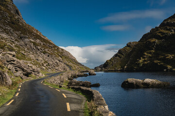 Beautiful Summer Mountain Road