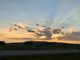 atardecer
