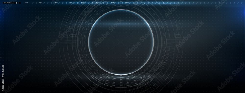 Poster abstract tech design background abstract technology circuit board vector background. high tech techn