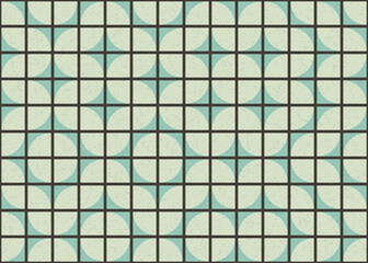 Abstract Geometric Pattern generative computational art illustration