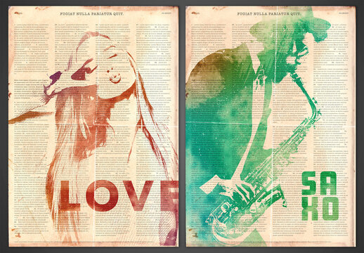 Threshold Art Poster Effect