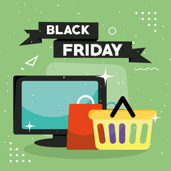 nice black friday illustration