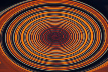 Colorful spirals abstract background illustration