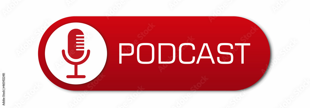 Poster the microphone podcast icon. the microphone icon. studio microphone table broadcast podcast. vector 
