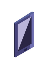 metallic purple phone