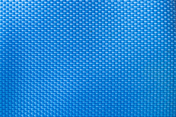 Nylon blue texture. Dark polyester fiber material for sport cloth or abstract weave background....