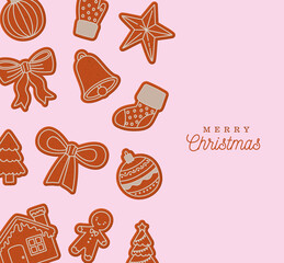 christmas cookies card