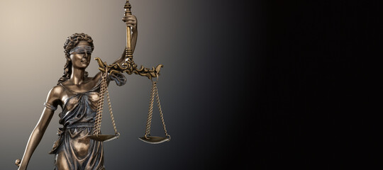 Themis Statue Justice Scales Law Lawyer Business Concept