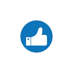 Like, share icon logo vector
