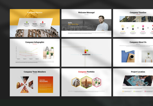 Marketing Presentation Layout