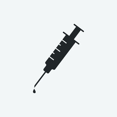 Vaccine vector icon illustration sign