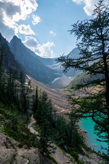 Beautiful Rocky Mountains lake