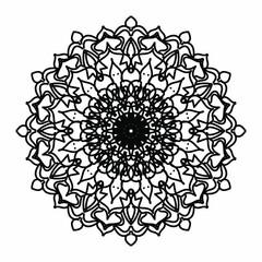 decorative concept abstract mandala illustration. EPS 10