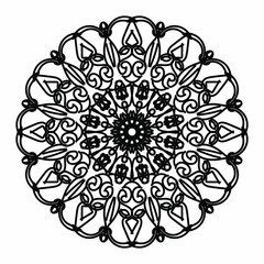 decorative concept abstract mandala illustration. EPS 10