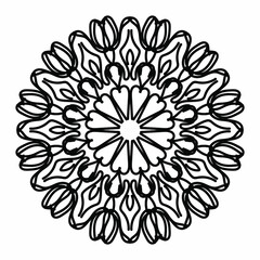 decorative concept abstract mandala illustration. EPS 10