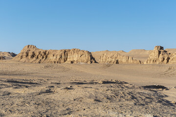 wind erosion landform in qinghai