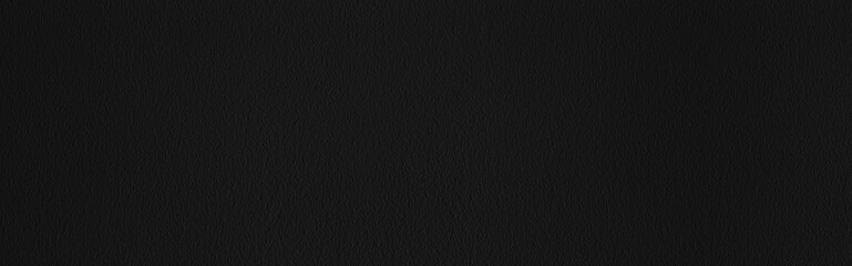 Panorama of Black paper texture or paper background. Seamless paper for design. Close-up paper...