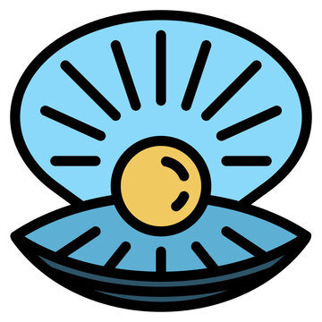 recommend clip art: clam line icon
