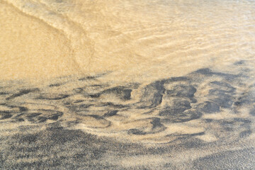 footprints on the sand
