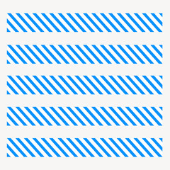 Seamless stripes brush stroke illustrator vector set