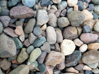 pebbles on the beach