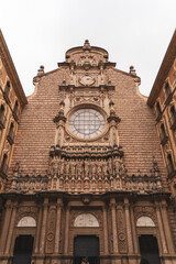 facade of the abbey 