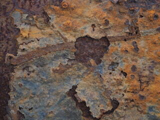 old iron rusted