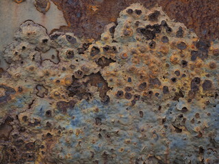 old iron rusted